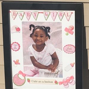Baby Girl Photo Frame